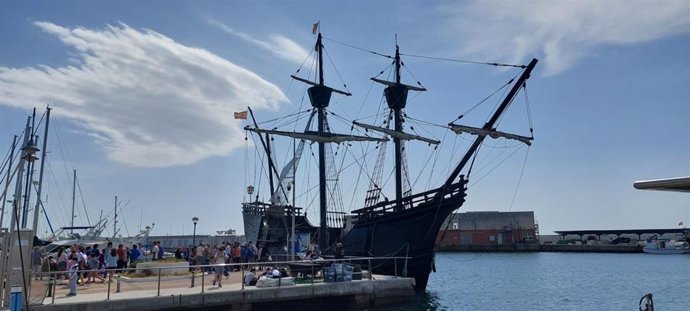 La Nao Victoria en la Bajadilla (Marbella).