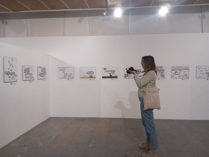 La mirada del maestro 'Forges' presente en una exposición con la ciencia y el humor como principales protagonistas
