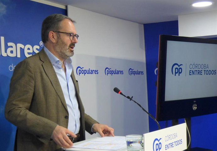 El presidente del PP de Córdoba, Adolfo Molina.