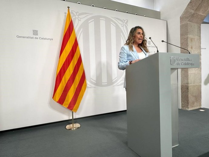 La portavoz del Govern, Patrícia Plaja