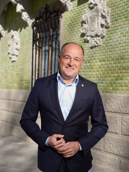 El candidato a la Alcaldía de Albacete por el PSOE y actual alcalde, Emilio Sáez.