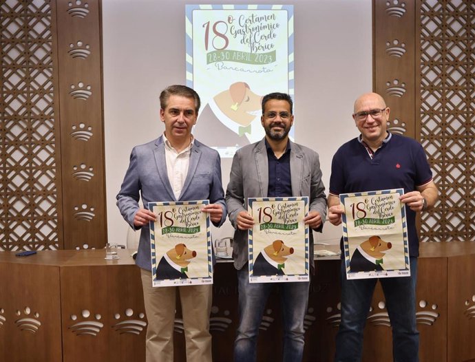 Presentación del Certamen Gastronómico del Cerdo Ibérico de Barcarrota