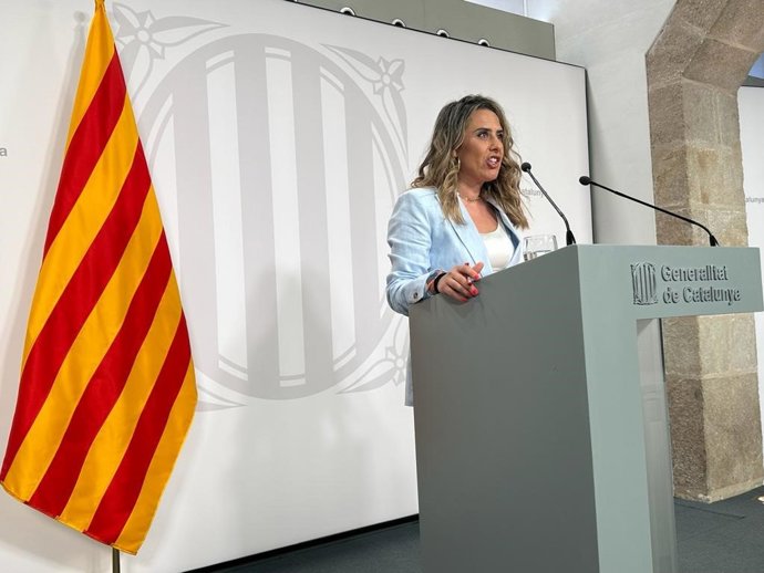 La portavoz del Govern, Patrícia Plaja