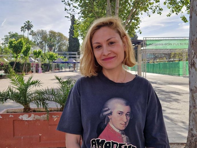 La candidata de la coalición a la Alcaldía, Elvira Medina