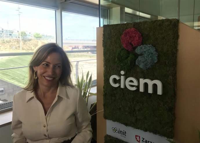 La candidata del PP a la Alcaldía de Zaragoza, Natalia Chueca