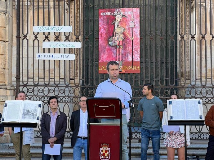 Millán, en la cadena literaria sobre el Quijote.