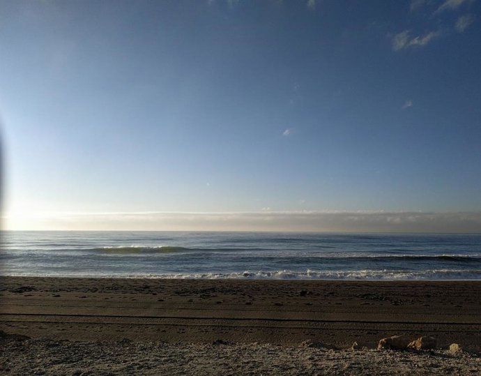 Archivo - Playa de Málaga en una imagen de archivo 