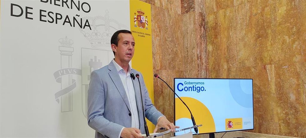 El subdelegado de Gobierno en Almería, José María Martín.