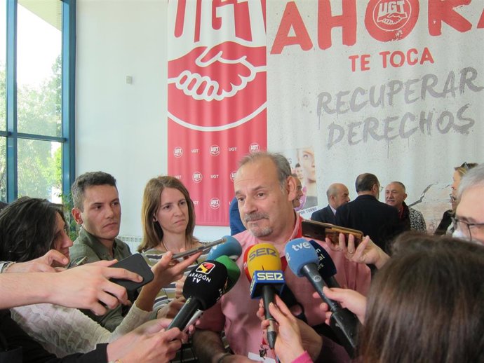 José Juan Arceiz, elegido secretario general de UGT Aragón.