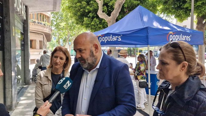 El candidato del PP a la alcaldía de Palma, Jaime Martínez.
