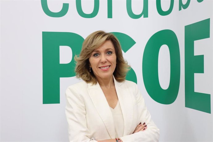 Ana Romero, en la sede del PSOE de Córdoba.