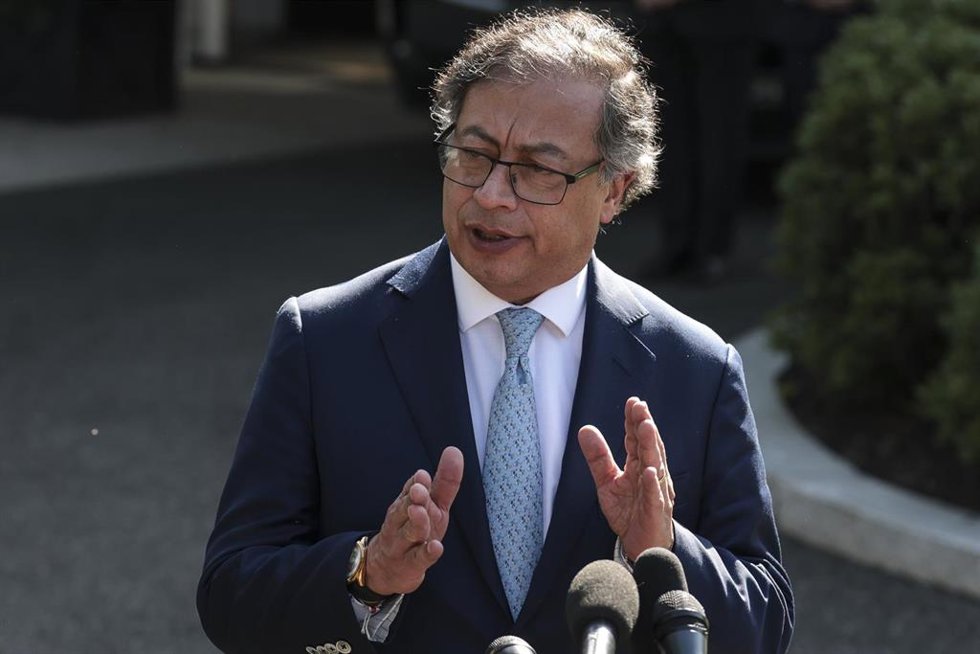 El presidente colombiano, Gustavo Petro.