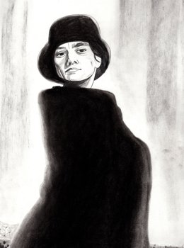 Ilustración de Georgia O'Keeffe de María Herreros