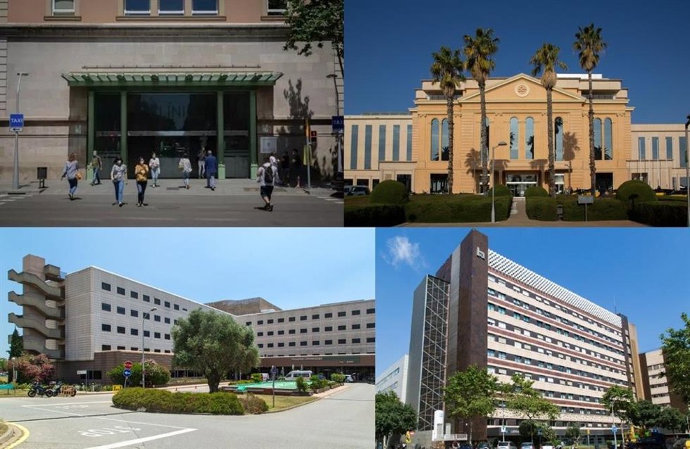 Algunos de los hospitales del ranking