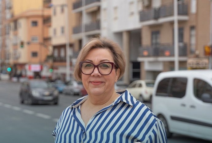 La candidata de La Izquierda de Huelva (Izquierda Unida, Podemos, Iniciativa del Pueblo Andaluz).