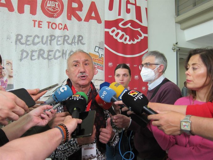 El secretario general de UGT, Pepe Álvarez.
