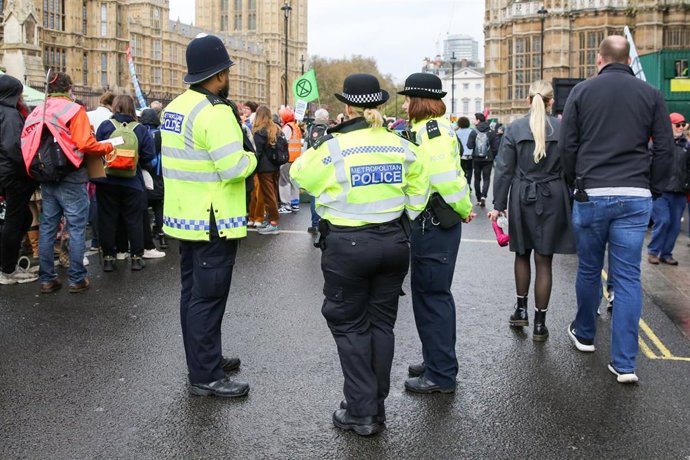 Imagen de archivo de la Policía de Reino Unido