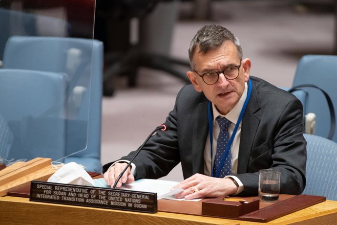 Archivo - El representante especial de Naciones Unidas para Sudán, Volker Perthes