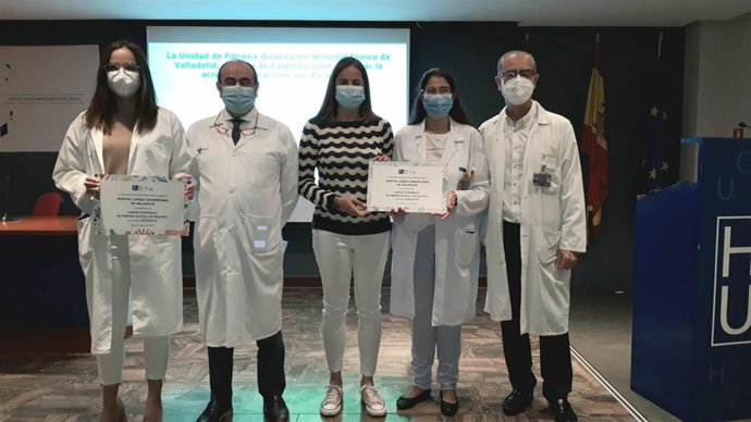 La Unidad de Fibrosis Quística del Clínico de Valladolid, primera de CyL con acreditación nacional de 'Excelente.