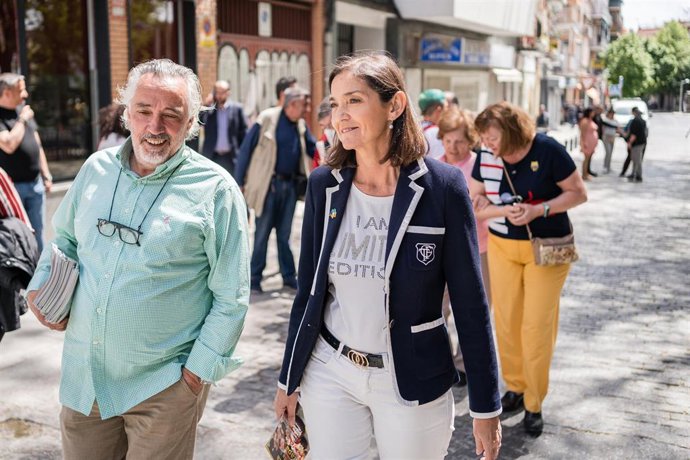 La candidata del PSOE a la alcaldía de Madrid, Reyes Maroto