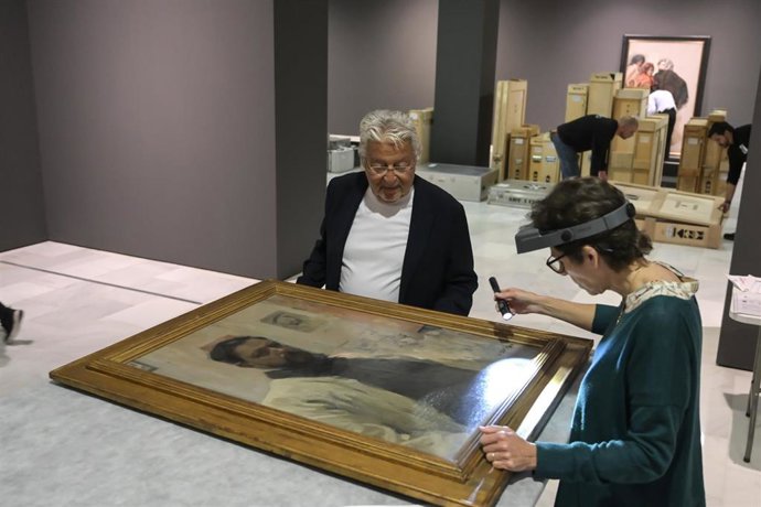 Las obras que revelarán la "maestría técnica en el negro" de  Sorolla llegan a Fundación Bancaja de Valncia