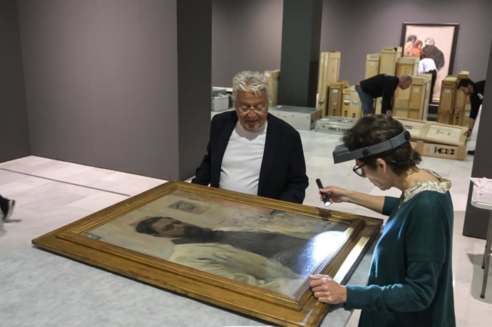 Las obras que revelarán la "maestría técnica en el negro" de  Sorolla llegan a Fundación Bancaja de Valncia