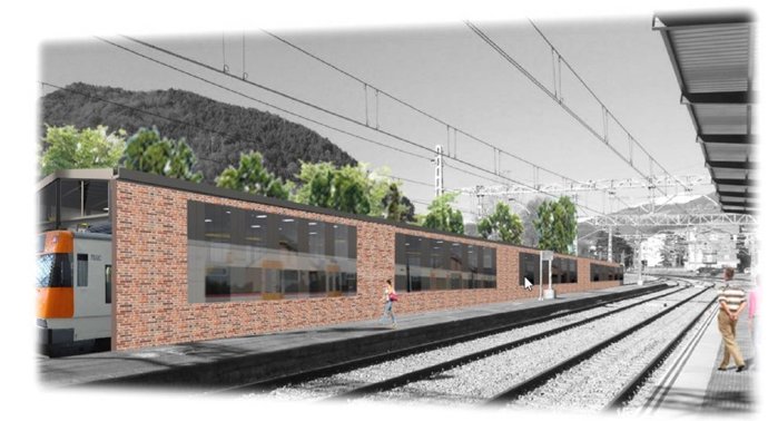 Reconstrucción de la futura Base de Mantenimiento de Renfe en Ripoll (Girona)