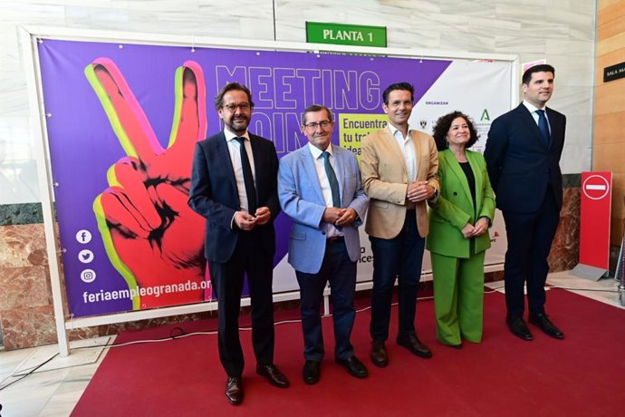 Inauguración de la III Feria Internacional de Empleo de Granada