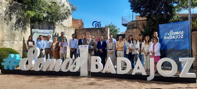 El PP Local De Badajoz Presenta Los Ejes De Actuación De Su Programa Electoral.