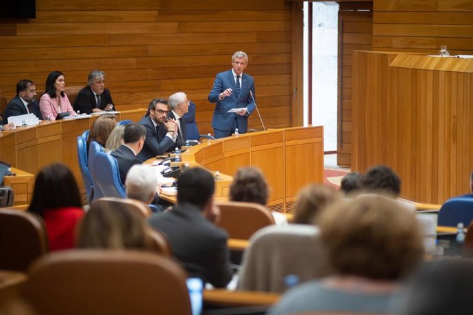 Rueda interviene en la sesión de control