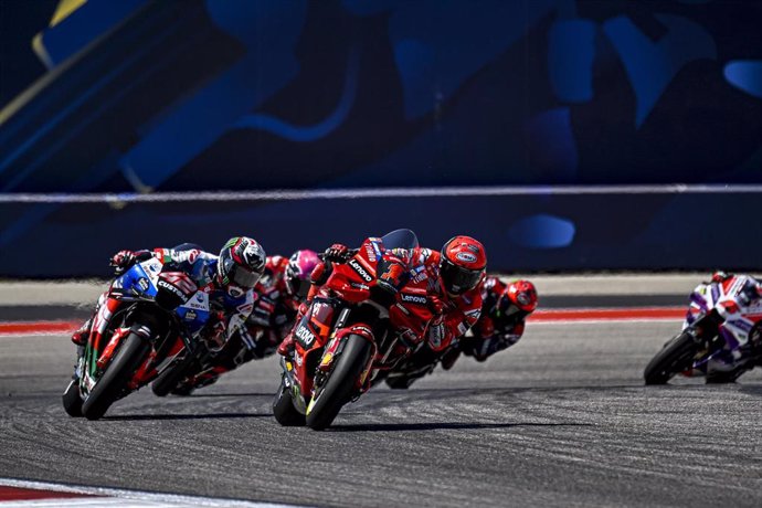 Pecco Bagnaia (Ducati), en el Gran Premio de las Américas 2023.