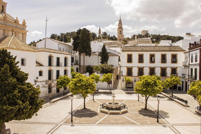 Archivo - Centro histórico de Estepa, en la provincia de Sevilla.