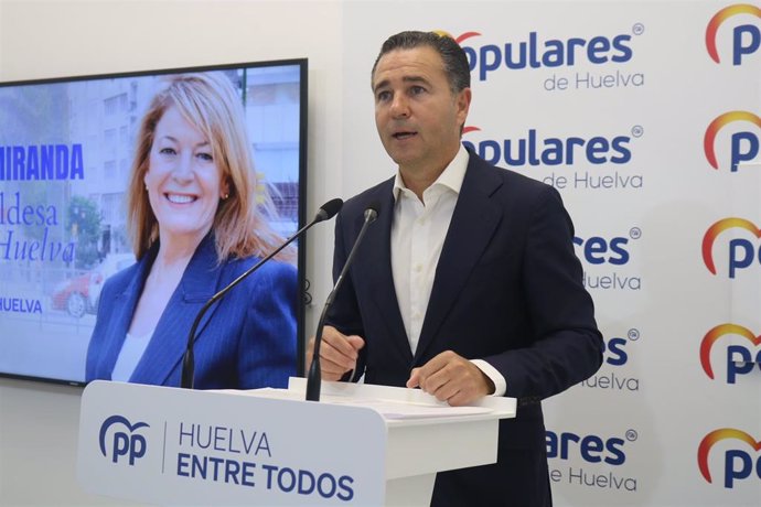 El número dos de la candidatura de Pilar Miranda (PP) a la Alcaldía de Huelva, Felipe Arias.