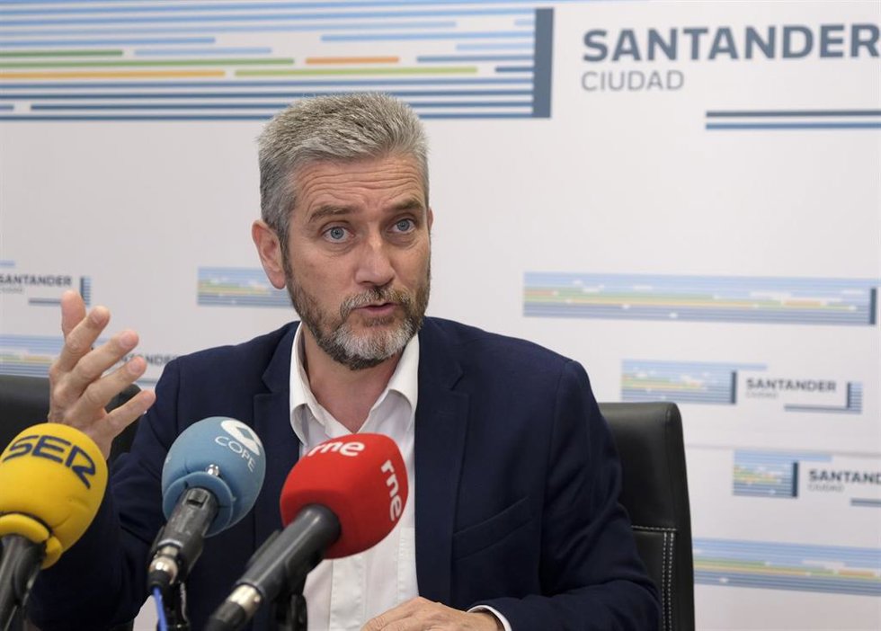 Archivo - El portavoz de Ciudadanos en Santander,, Javier Ceruti