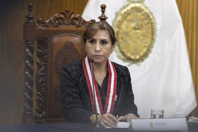 Archivo - La fiscal de la nación de Perú, Patricia Benavides