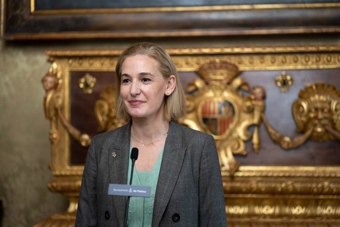 Archivo - La candidata de Ciudadanos a la alcaldía de Palma, Eva Pomar