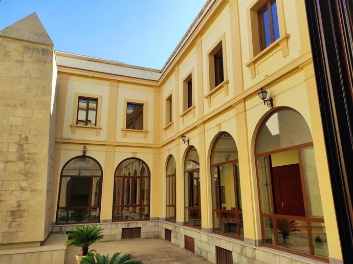 Archivo - Interior de la Audiencia Provincial de Jaén.