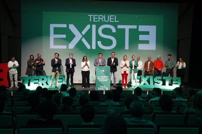 Candidatura de Teruel Existe a las Cortes de Aragón.