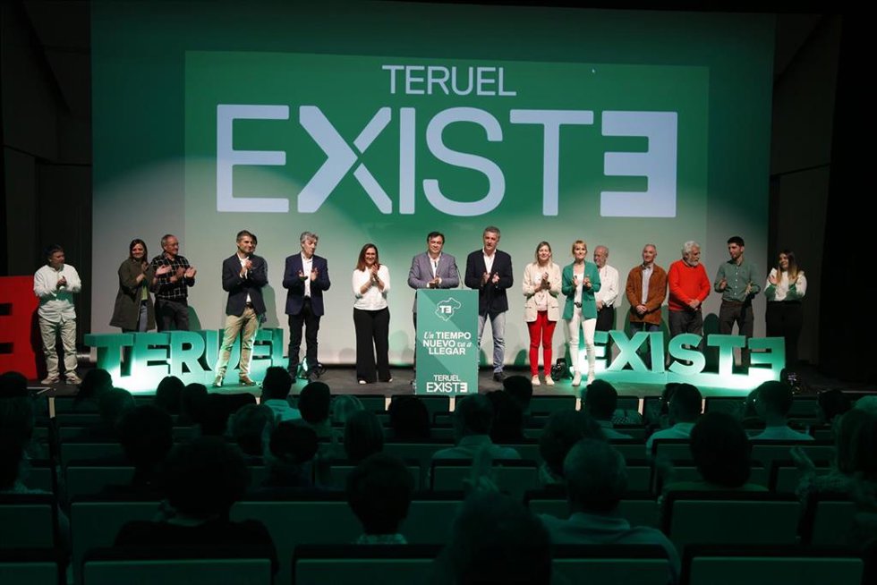 Candidatura de Teruel Existe a las Cortes de Aragón.