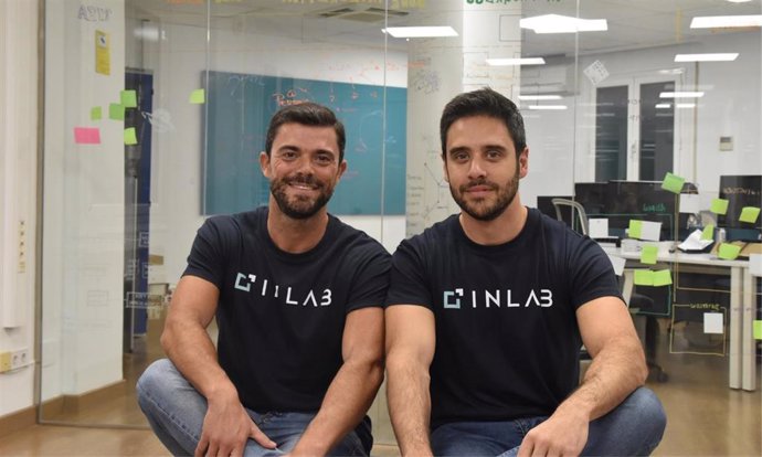 El consejero delegado de Inlab, Miguel Melgarejo, y el director de producto y fundador de la startup, Alberto Amigo.