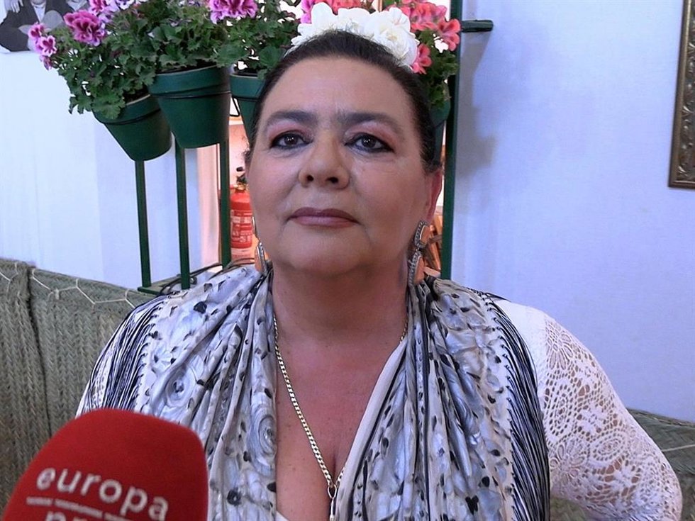 MARÍA DEL MONTE EN LA FERIA DE ABRIL 2023