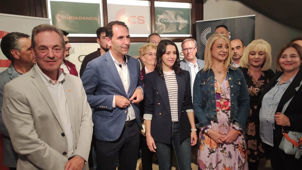 La portavoz de Ciudadanos en el Congreso, Inés Arrimadas, visita Palencia.