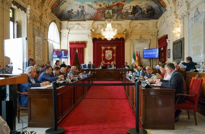 Pleno del Ayuntamiento de Málaga