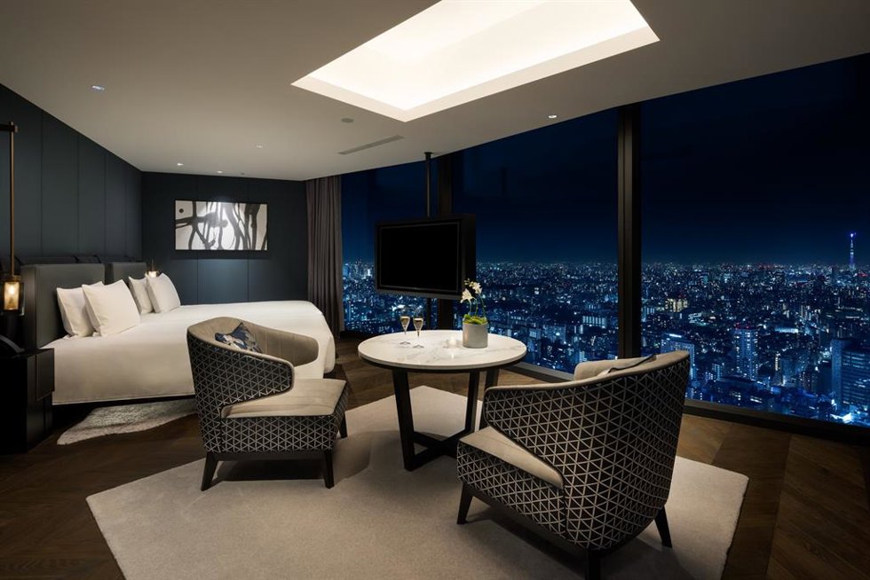 Habitación del lujoso hotel Bellustar Tokio