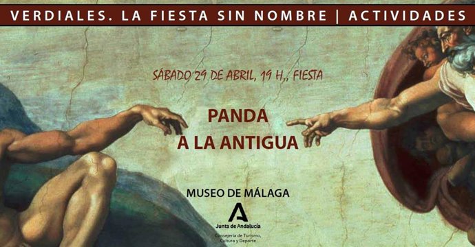 Imagen promocional de la actuación de la panda A la antigua.