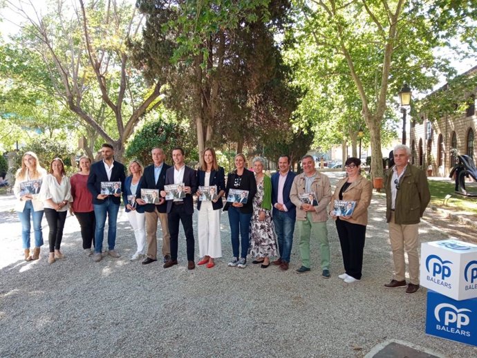 Presentación del programa del PP al Consell de Mallorca.