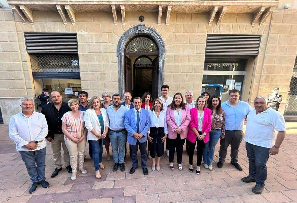Encuentro del PSOE con la ministra de Transportes, Raquel Sánchez, y candidatos al 28M en la costa de Granada