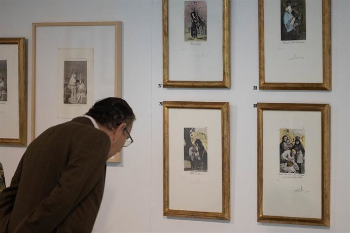 La exposición  'Salvador Dalí. Un grabador surrealista' y se puede ver en Ejea