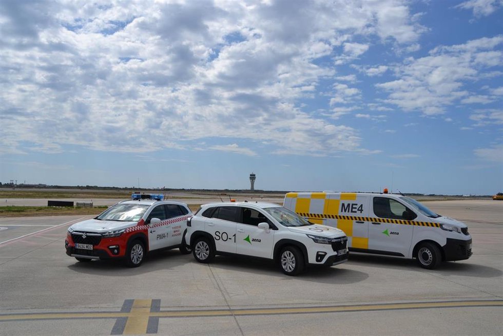Nuevos vehículos eléctricos en el Aeropuerto de Barcelona-El Prat
