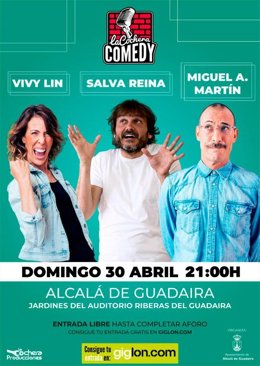 Imagen del cartel del espectáculo de monólogos de Alcalá de Guadaíra.